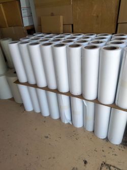 BRITE WHITE THICK - art / craft / banner PAPER ROLLS.....$4.00