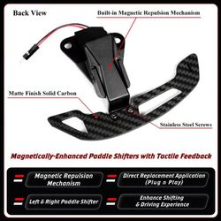 BRAND NEW LEXUS IS RC NX Toyota 86 Subaru BRZ Real Carbon Fiber Replacement Magnetic Paddle Shifter