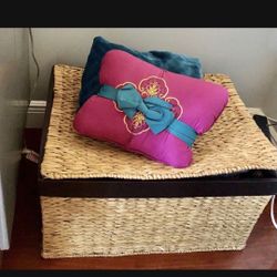 Storage Wicker Box Pier One 