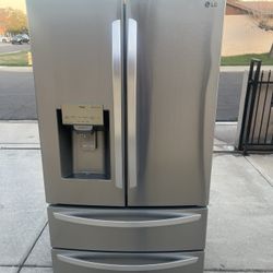 2021 Refrigerator LG Stainless Steel 4 Door 