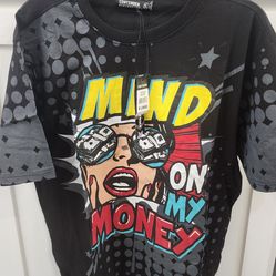NWT Mens XL Contender Graphic T-shirt - Mind on My Money Retail 49.50

Pick up 77095 near Telge/West