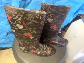 Coach water boots