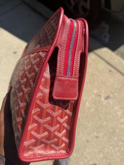 AUTHENTIC RED GOYARD JOUVENCE GM