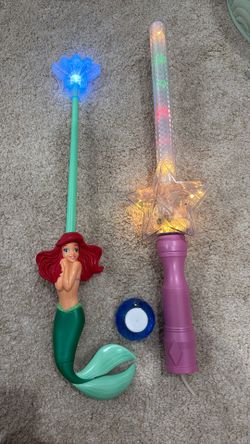 Little Mermaid And Princess Wand