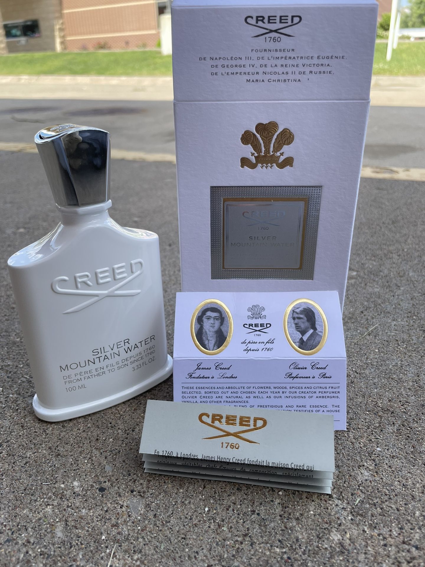 Creed Silver Mountain Water