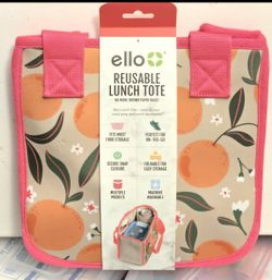 New Ello Reusable Washable Lunch Bag!