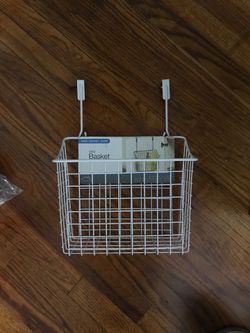Cabinet door basket.