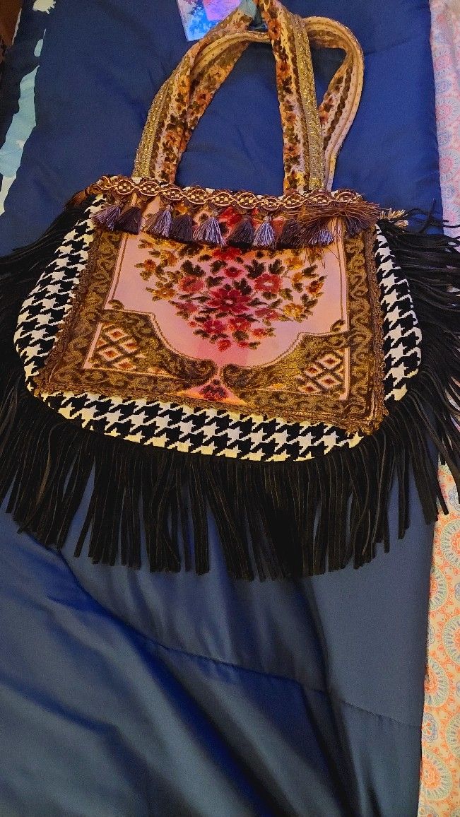 Vintage Purse/Bag with Fringe