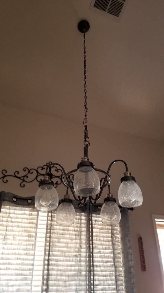 Industrial Rustic Farm Chandelier