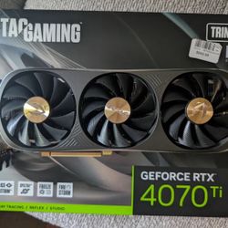 ZOTAC GAMING GeForce RTX 4070 Ti Trinity OC