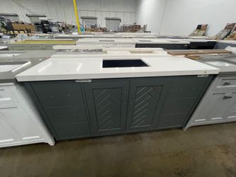 Bathroom Vanities – Muebles para baño- Gray - Gris