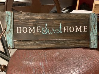 Handmade sign