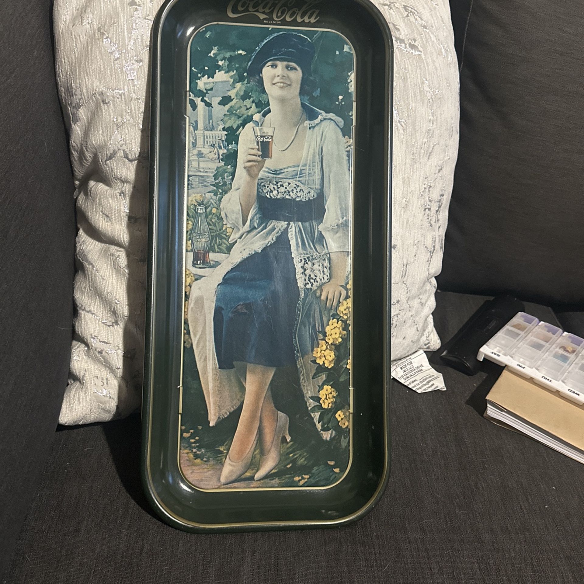 Coca Cola Tray Printed In 1973