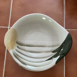 Pier 1 Ceramic Onion Shaped Dip Bowl