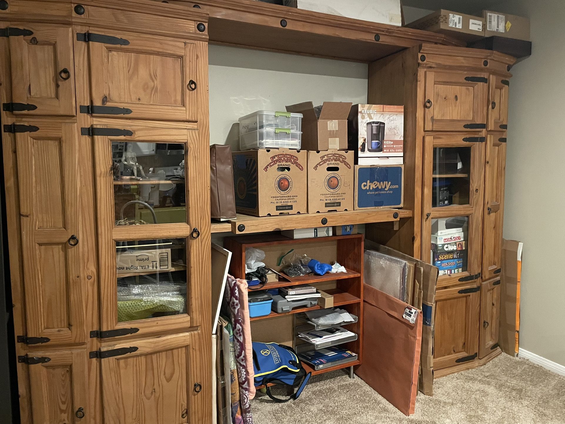 Oak Entertainment Center