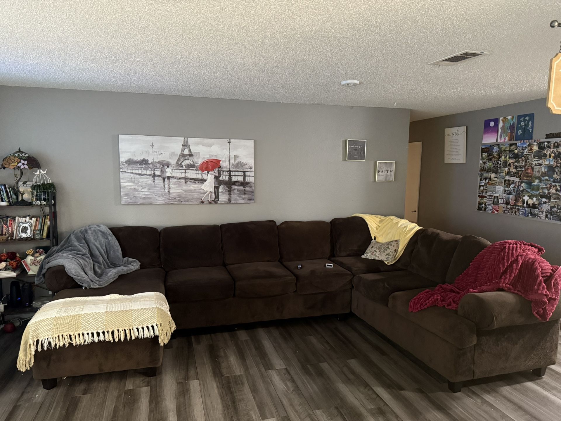 Brown Large Sectional Sofa