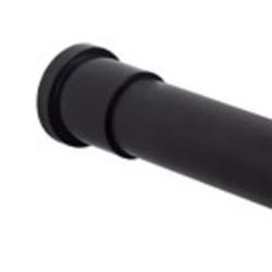 COMMODITY BLACK 86 IN SHOWER ROD