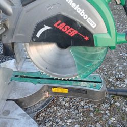 Metabo Laser 12 In Bench Table Metro Saw
