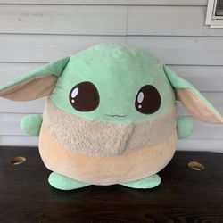 20” Squishmallow Mandalorian Baby Yoda