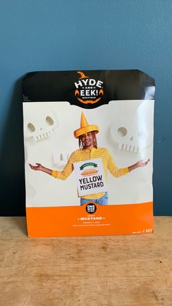 HALLOWEEN MUSTARD ADULT SIZE COSTUME