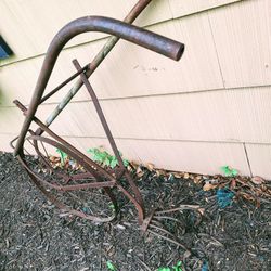 Antique 1800's Cultivator Working, All Tines Intact