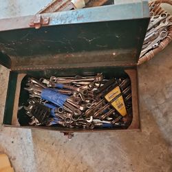 Tool Box Of Wrenches