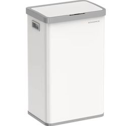 Motion Sensor Trash Can, 18-Gallon (68L) Automatic Kitchen Garbage Can with Stay-Open Lid, Soft Close, Stainless Steel, 15 Trash Bags Incl