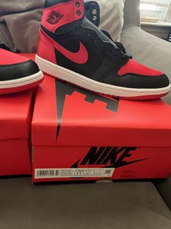 Air Jordan 1 High WMS Satin Breds 11.5 & 12 Woman’s 