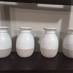 4 Ceramic & Stone Vases *please READ Description for Location*