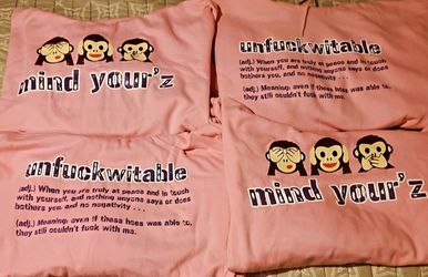 4 Unisex Hoodies Brand New 2 Size 2x And 2 Size 3x