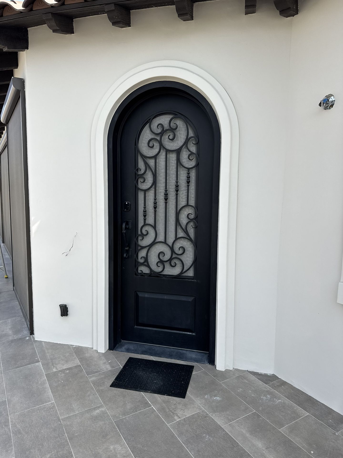 Tuscan Iron Door Like new