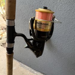 Star Fishing Rod And Shimano Bait Runner Reel Combo