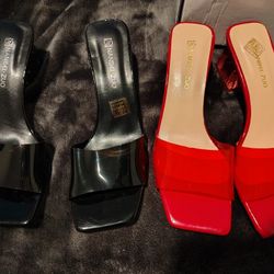 Two New Pairs Of Women's Shoes/Heels