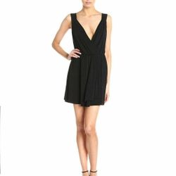 BDBGeneration black mini dress with lace straps