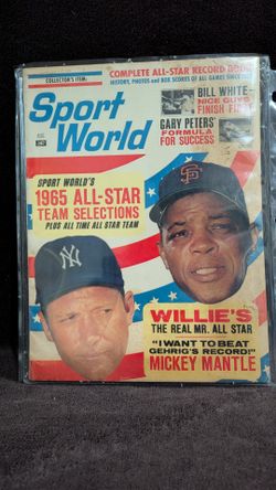 Vintage 1960s Baseball Magazine & Yearbook Collection (4-Piece Lot)
