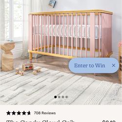 Nestig Candy Cloud crib