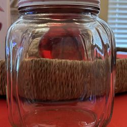 VTG Glass Storage Jar