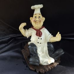 Italian Chef Wine Bottle Holder