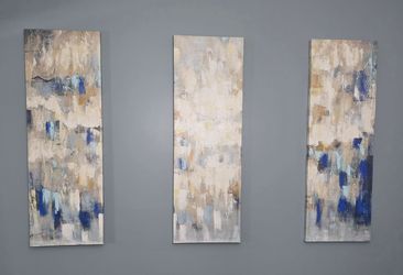 Set of 3 Pictures 12 x 36