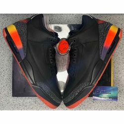 Jordan 3 J Balvin Rio 11.5 Men