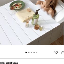 Foldable Anti-dust Bathtub Cover Bath Insulation Cover