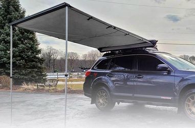 Awning 6' 7" x 8' 2" Vehicle Rooftop Side Tent Shade