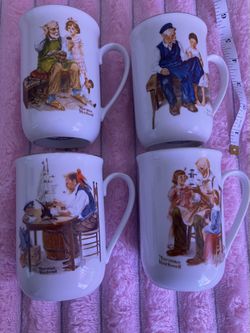Norman Rockwell mugs