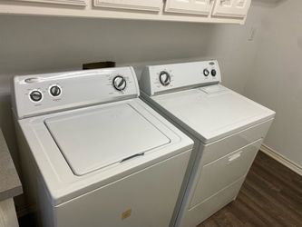 WE DELIVER• WHIRLPOOL HEAVY DUTY SUPER CAPACITY Washer & Dryer Set-WORKS PERFECT!!!