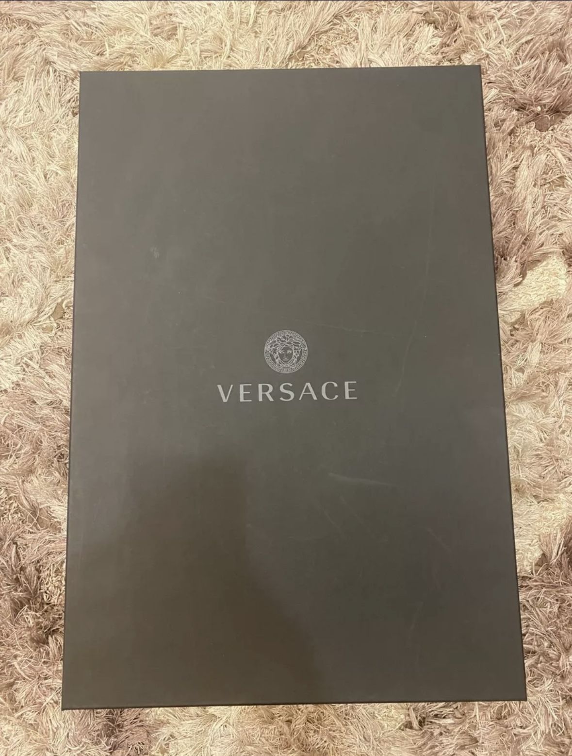 Versace Robe Red Barocco Diagonal Stripe Print Robe