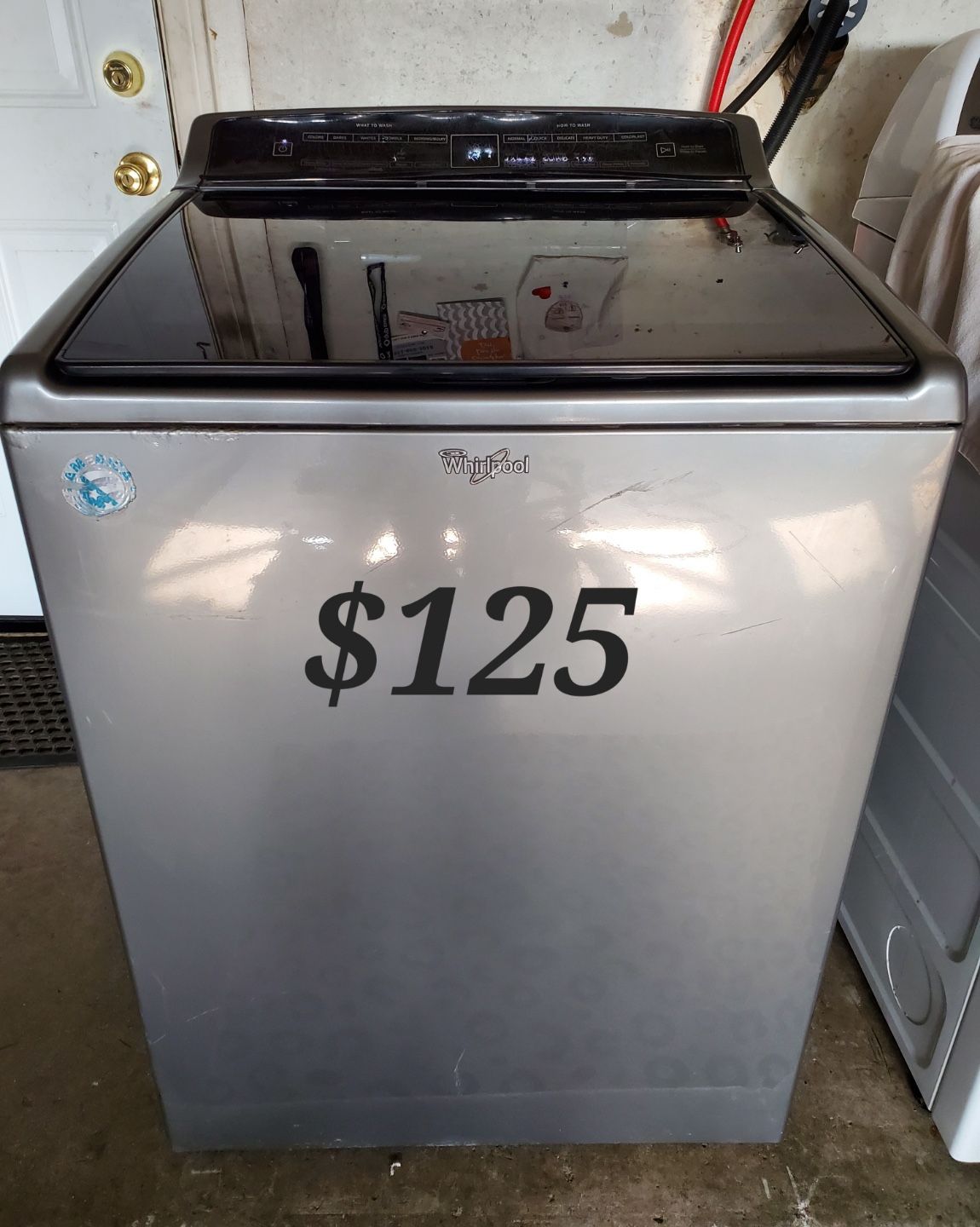 WHIRLPOOL CABRIO EX-LARGE CAPACITY WASHER WORKS PERFECTLY NO ISSUES