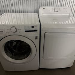 LG Washer And Electric Dryer