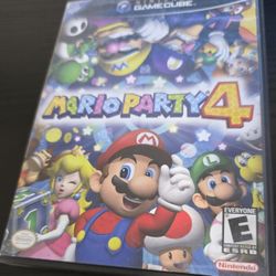 Mario Party 4 Nintendo GameCube, 2002, Game Disc and Case, Tested and Working