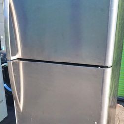 Refrigerator Stainless Steel Apt Size 