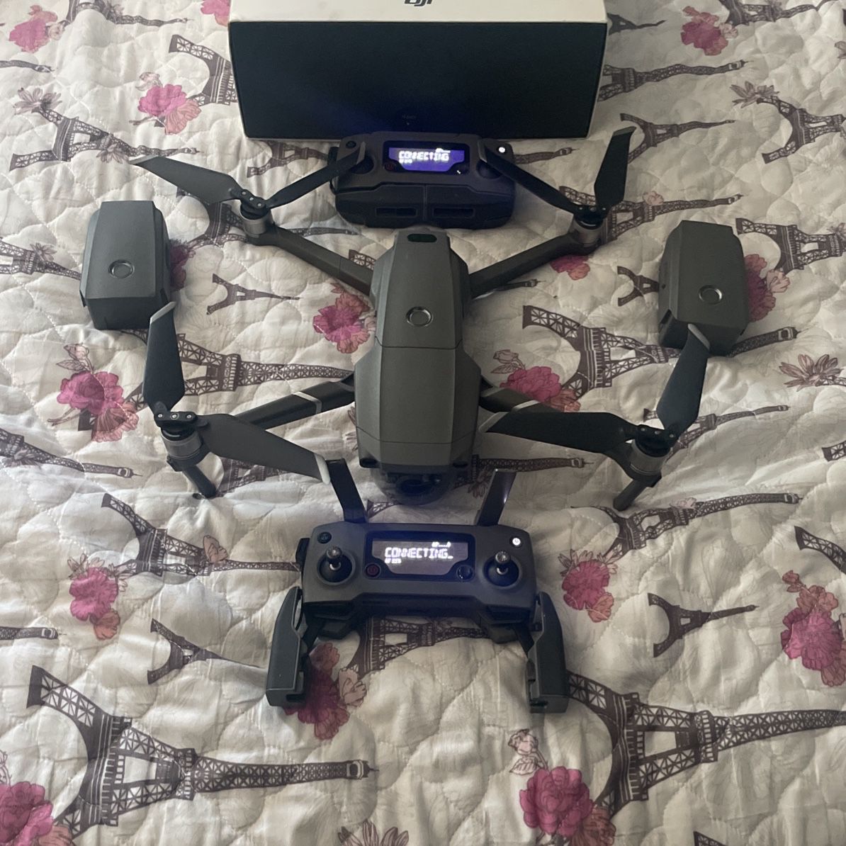 Mavic 2 Zoom  w/ 2 Controllers, 3 Batteries and A Go Pro Hero 3plus Camera 